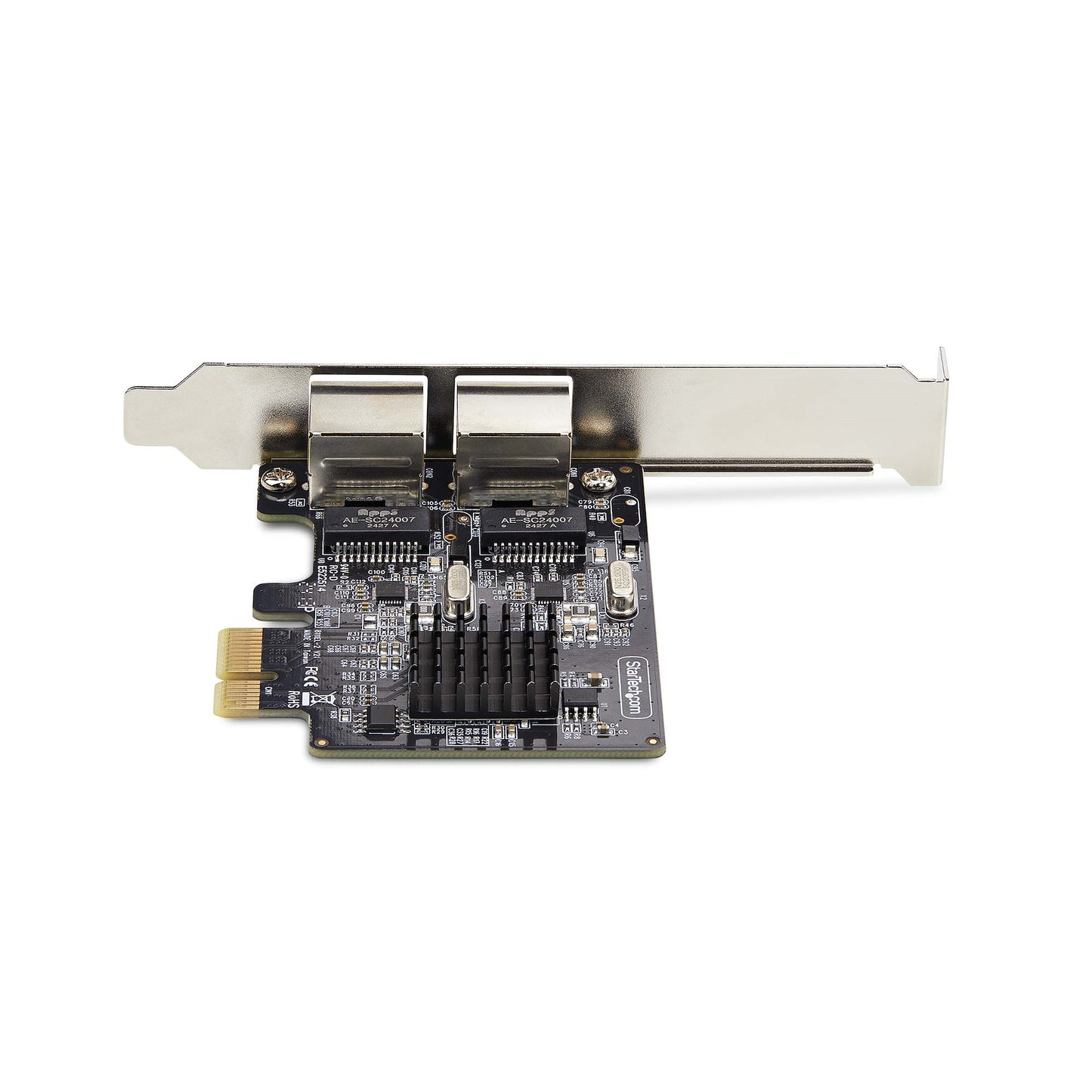 StarTech.com 2-Port Gigabit PCIe Network Adapter Card, 10/100/1000Mbps PCI Express