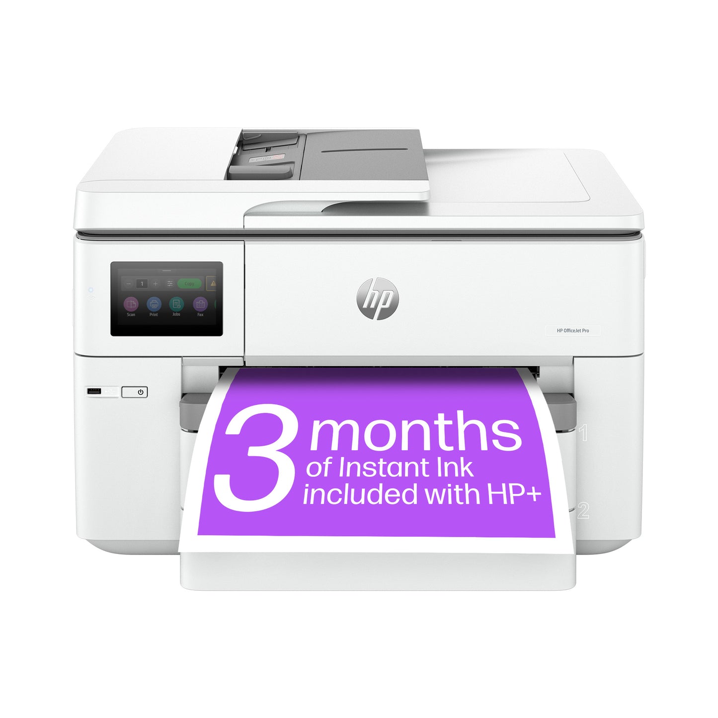 HP OfficeJet Pro 9730e Wireless All-in-One Color Printer, Instant Ink; Two-sided