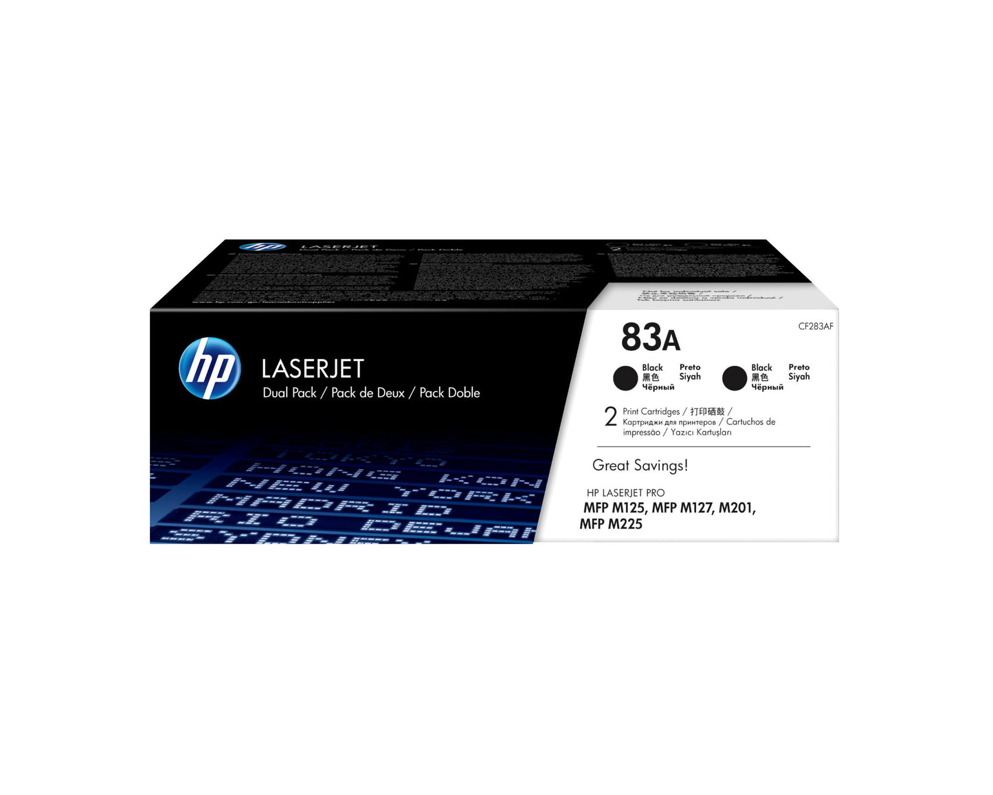 HP CF283AD/83A Toner Cartridge (1.5K pages)