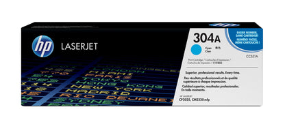 HP CC531A/304A Cyan Toner Cartridge (2.8K pages, HP CLJ CP 2025)