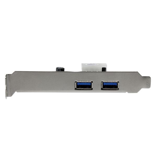 StarTech.com 2 Port PCI Express PCIe SuperSpeed (5Gbps) USB 3.0 Card Adapter with Hub (USB3S25)