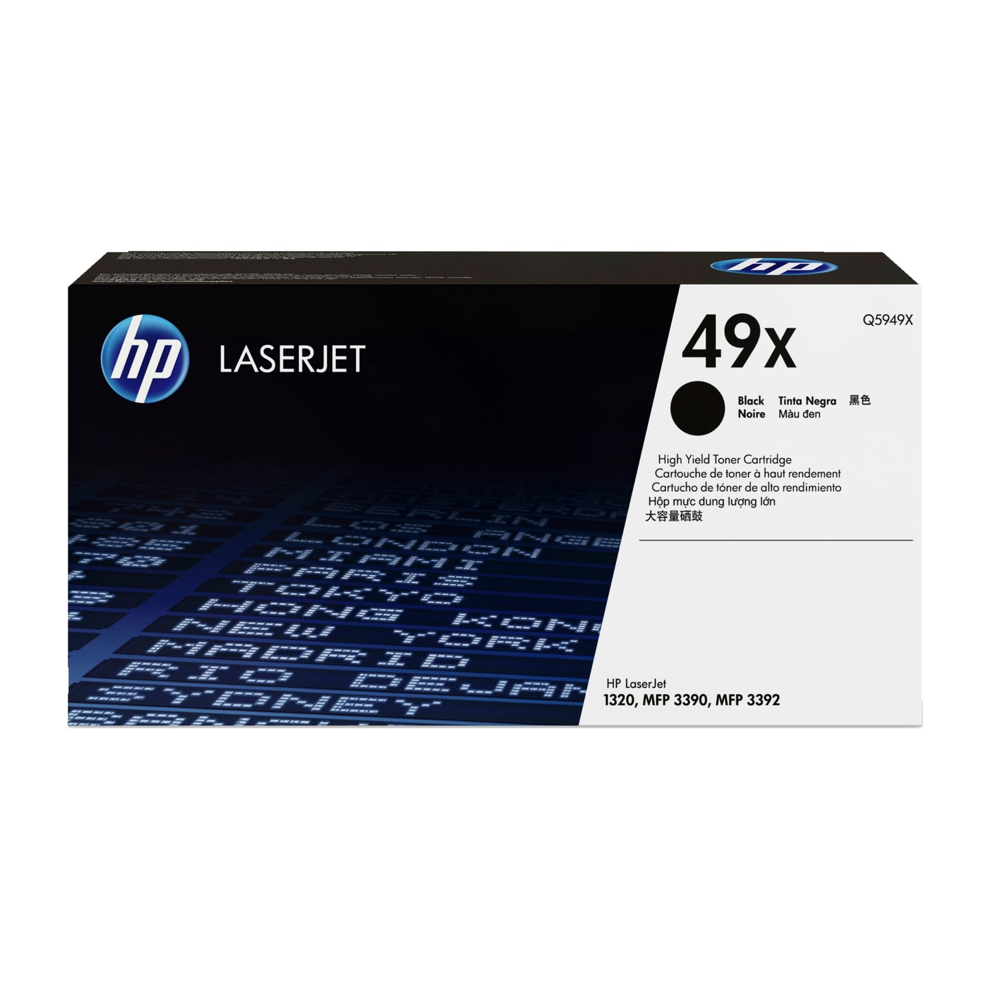 HP Q5949X/49X Black Toner Cartridge (6K pages, Canon LBP-3300)