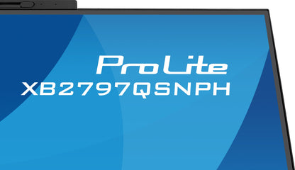 iiyama ProLite XB2797QSNPH-B1 27IN IPS 27" QHD IPS Monitor