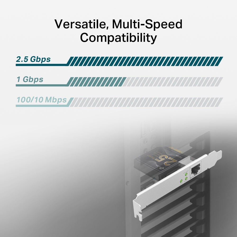 TP-LINK 2.5 Gigabit PCIe Network Adapter