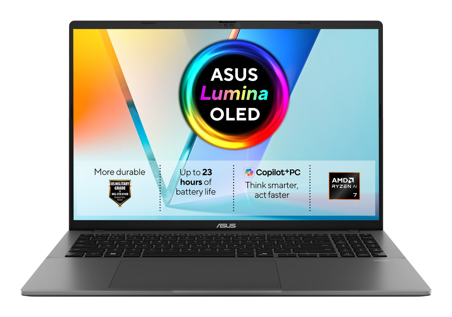 ASUS Vivobook S16 M3607GA-SH004W Copilot+ PC 16" Ryzen AI 7 445 32GB 1TB SSD Laptop