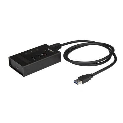 StarTech.com 4 Port USB 3.0 Hub - USB Type-A to 1x USB-C & 3x USB-A - Commercial