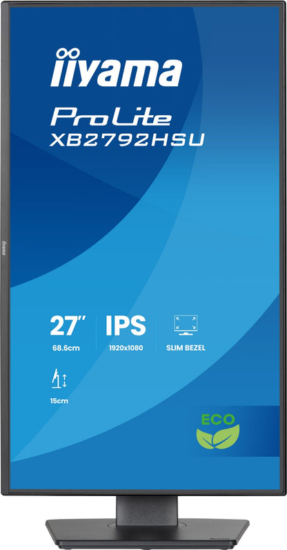 iiyama ProLite XB2792HSU-B1 27" Full HD IPS 120Hz Monitor
