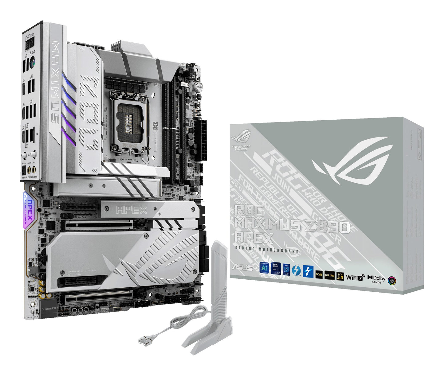 ASUS ROG MAXIMUS Z890 APEX Intel Z890 LGA 1851 (Socket V1) ATX Motherboard