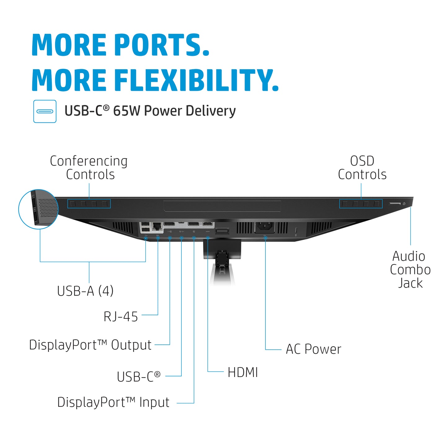HP E24m G4 23.8" Full HD IPS Monitor