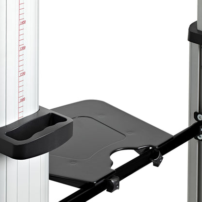 StarTech.com Dual TV Cart for 37-60in VESA TVs up to 110lb/50kg each - Height Mount