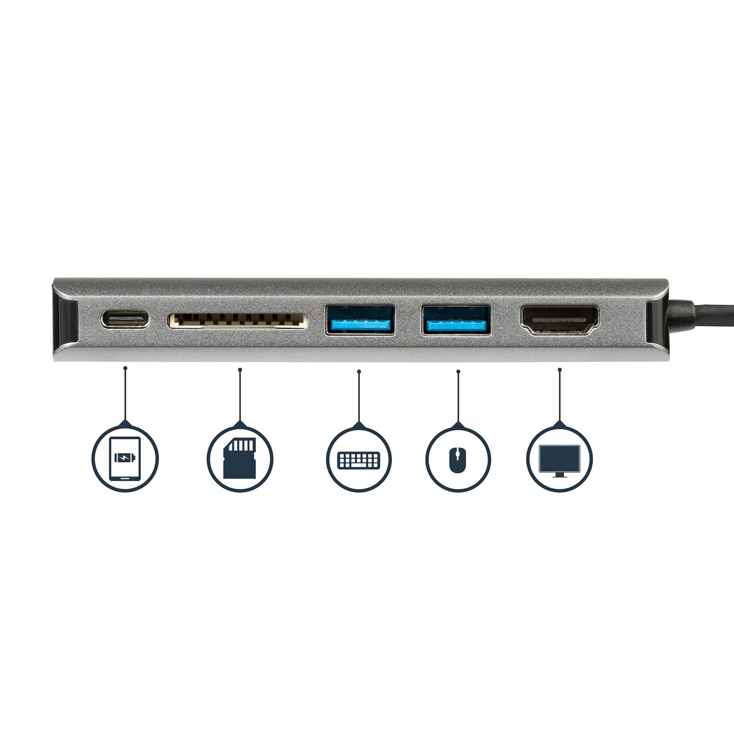 StarTech.com Multiport Adapter Thunderbolt 3 Docking Station 60W