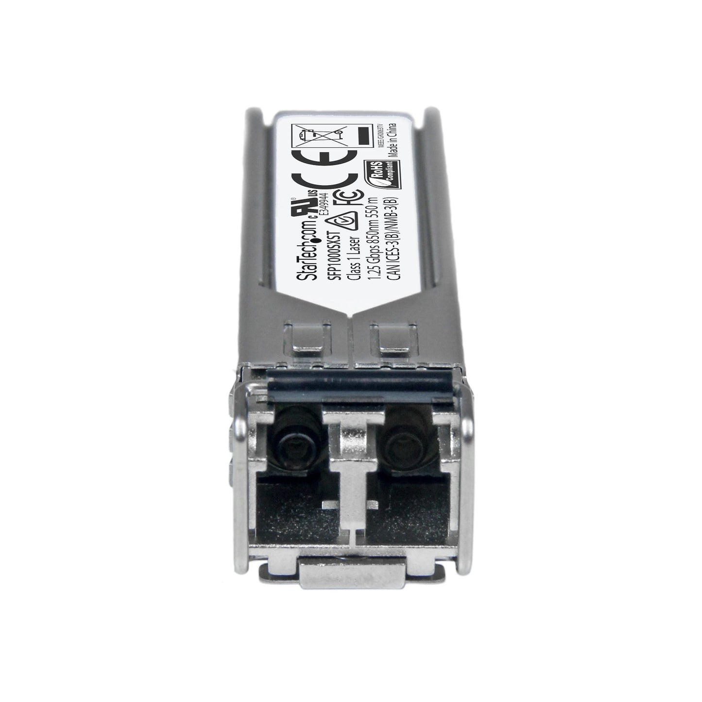 StarTech.com MSA Uncoded SFP Module - 1000BASE-SX - 1GbE Multi Mode Fiber (MMF) Optic Transceiver - 1GE Gigabit Ethernet SFP - LC 550m - 850nm - DDM Networking