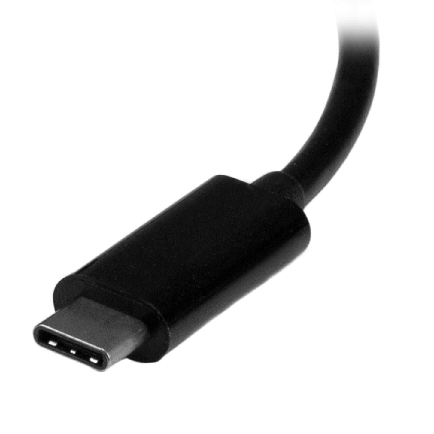StarTech.com USB-C Multiport Video Adapter - 3-in-1 - 4K 30Hz - Black Hub