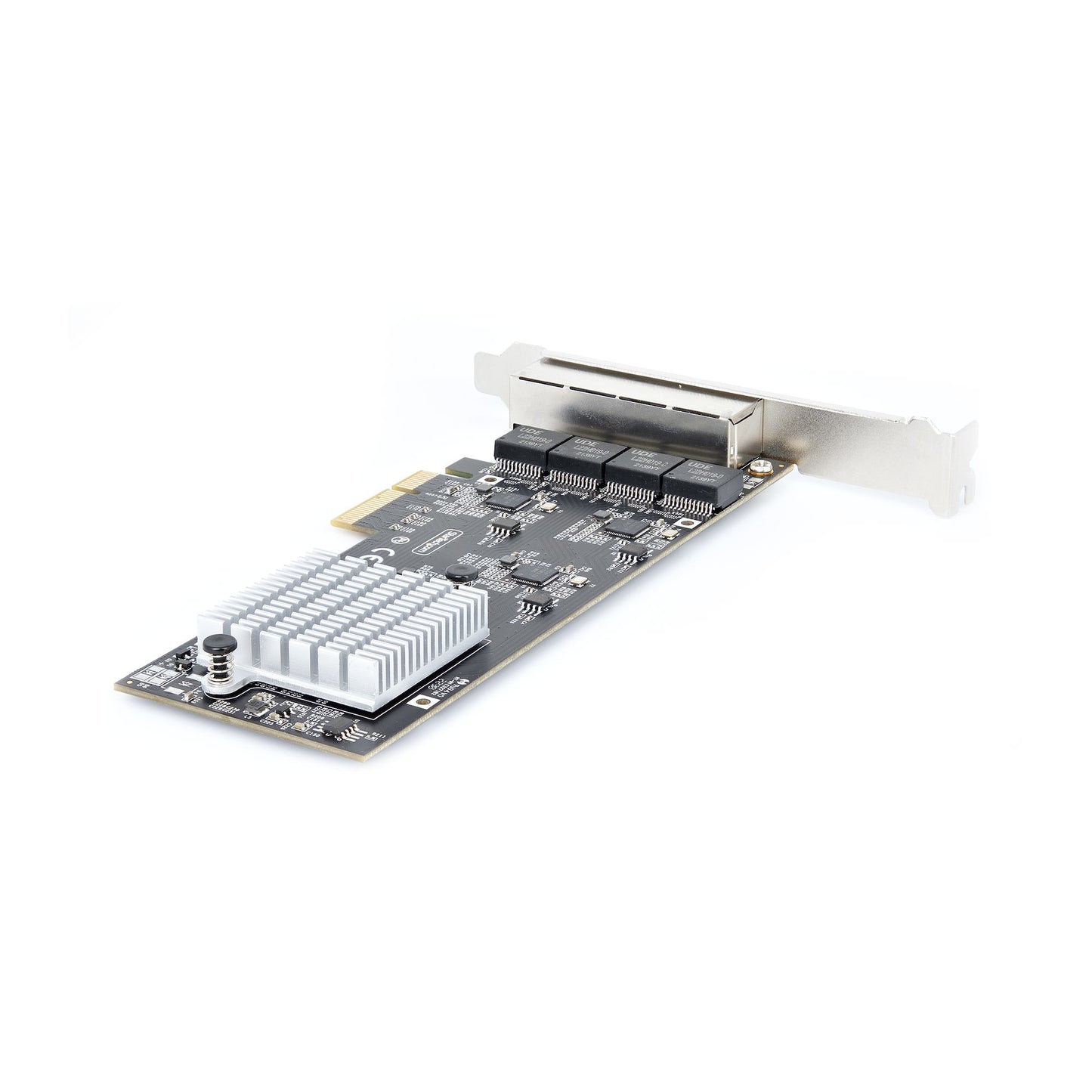StarTech.com 4-Port 2.5Gbps NBASE-T PCIe Network Card, Intel I225-V, Quad-Port Network Adapter