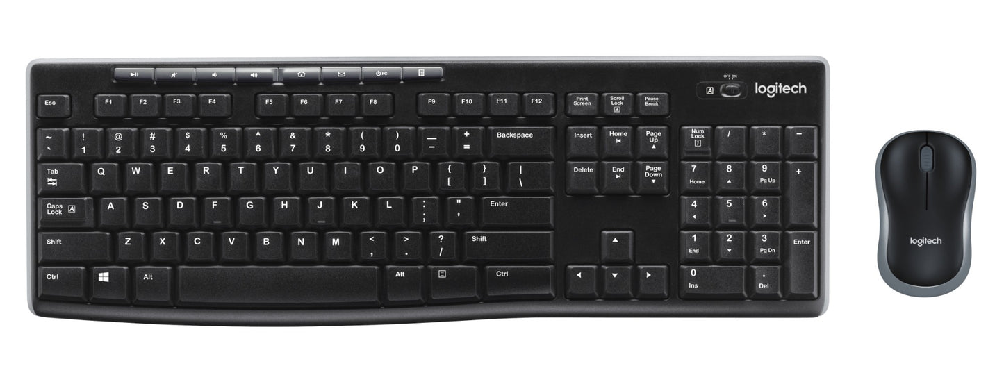 Logitech MK270 Wireless Keyboard & Mouse Combo
