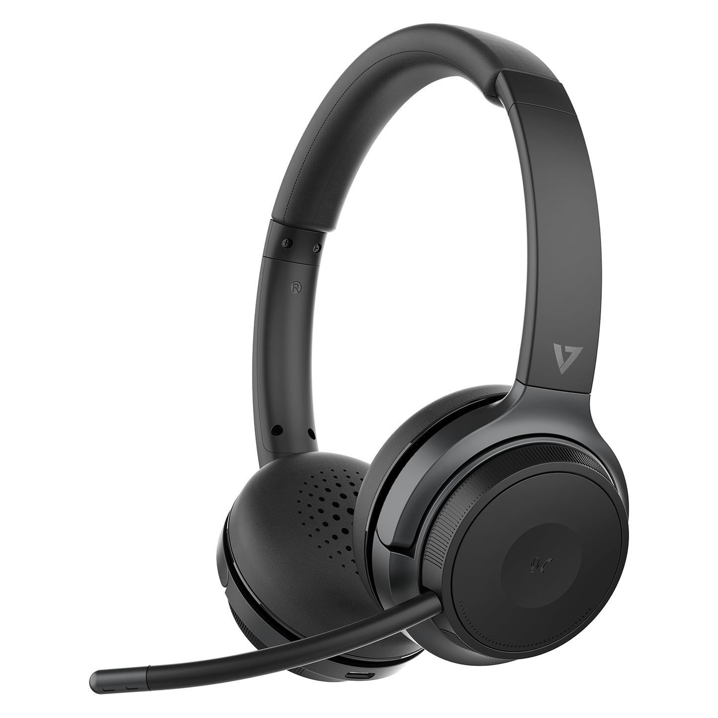 V7 HB600S headphones/headset Wireless Head-band Calls/Music USB Type-C Bluetooth