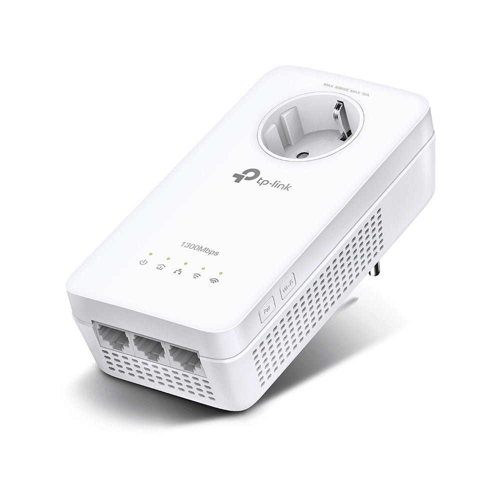 TP-LINK TL-WPA8631P PowerLine network adapter 300 Mbit/s Ethernet LAN Wi-Fi White 1