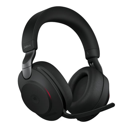Jabra Evolve2 85 - Link380a MS Stereo Stand, Black Headset