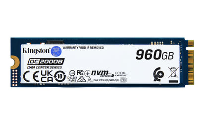 Kingston Technology SEDC2000BM8/960G 960GB M.2 NVMe PCIe Gen4 Enterprise SSD