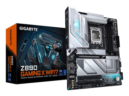 Gigabyte Z890 GAMING X WIFI7 Motherboard - Supports Intel Core Ultra (Series 2)