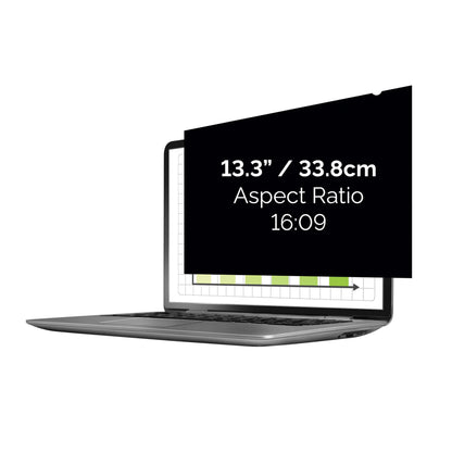 Fellowes PrivaScreen 33.8 cm (13.3") Laptop Frameless display privacy filter