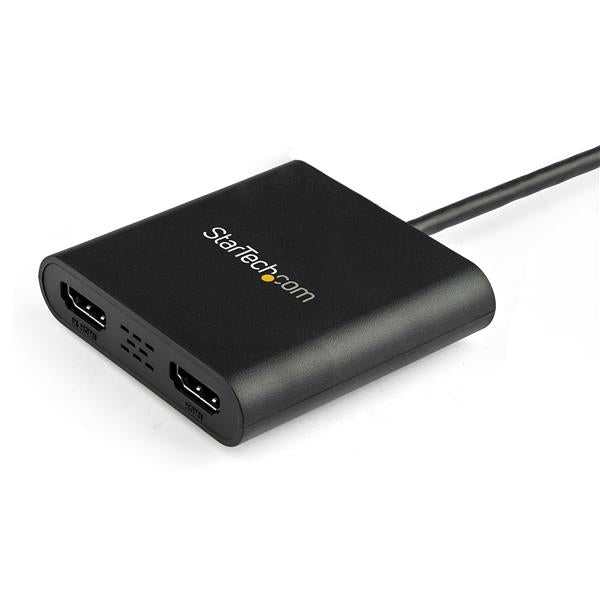 StarTech.com USB 3.0 to Dual HDMI Adapter, USB to 2x HDMI Monitor Converter for Hub