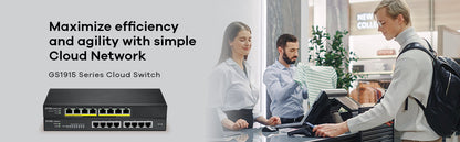 Zyxel GS1915-8EP Switch PoE