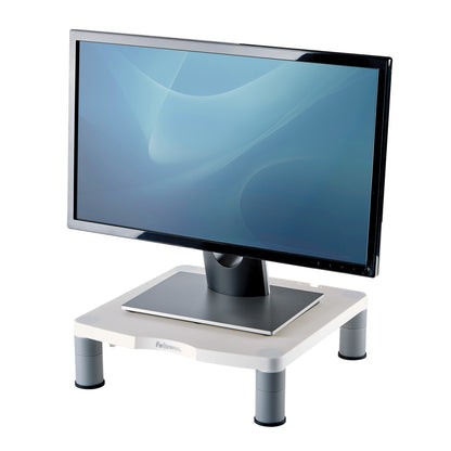 Fellowes Computer Monitor Stand with 3 Height Adjustments - Standard Monitor Riser Mount (91712)