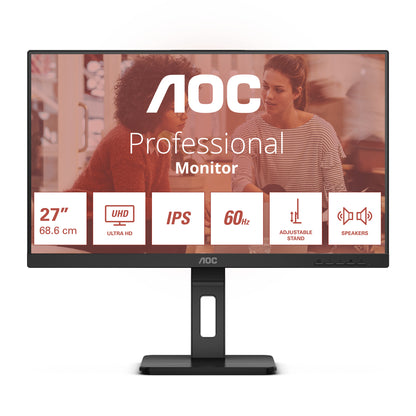 AOC E3 U27E3UF 27" 4K UHD IPS Monitor