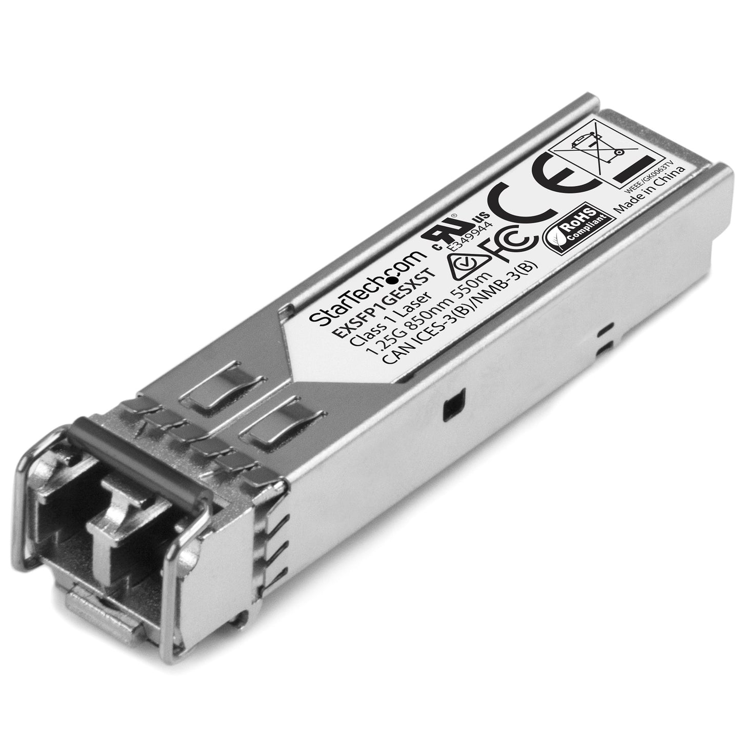 StarTech.com Juniper EX-SFP-1GE-LX Compatible SFP Module - 1000BASE-LX - 1GbE Single Mode Fiber SMF Optic Transceiver - 1GE Gigabit Ethernet SFP - LC 10km - 1310nm - DDM Networking