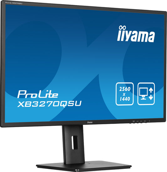 iiyama ProLite XB3270QSU-B1 31.5" QHD IPS 100Hz Monitor