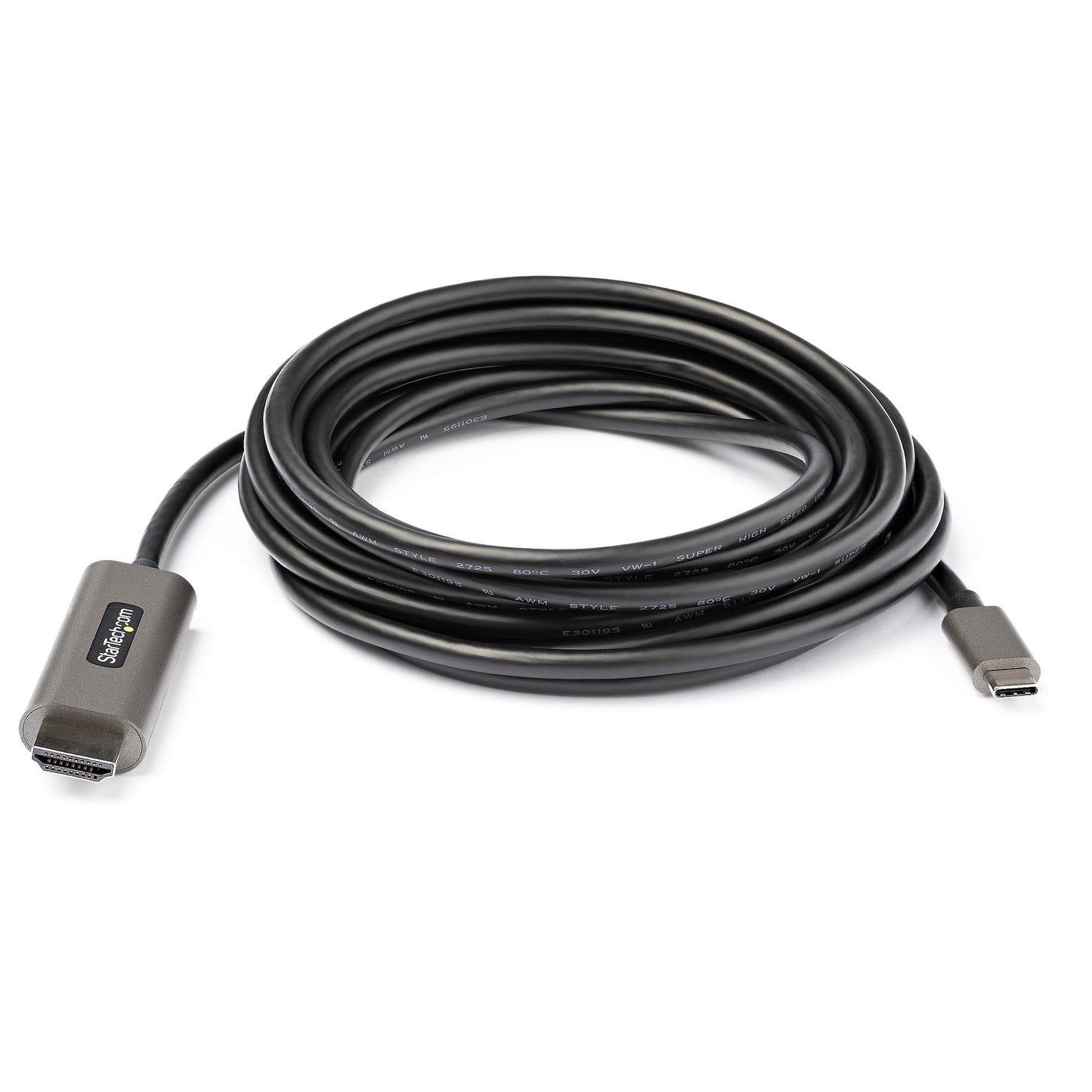 StarTech.com 13ft (4m) USB C to HDMI Cable 4K 60Hz w/ HDR10 - Ultra HD USB Type-C to