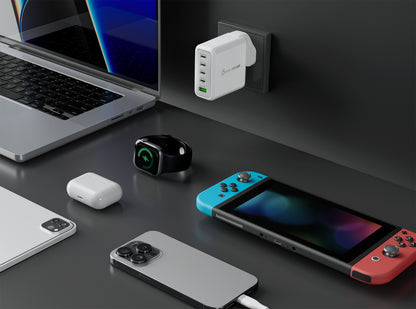 j5create JUP53100 100W GaN USB-C® 5-Port Charger