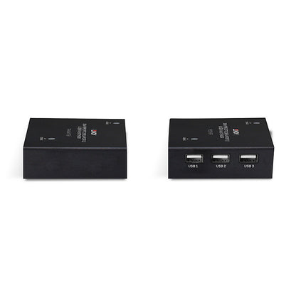 Lindy 300m Fibre Optic DisplayPort 1.2 and USB KVM Extender KVM Switch
