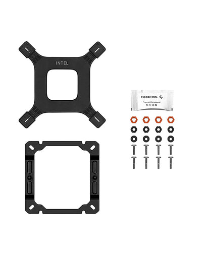 DeepCool AG400 BK ARGB V2 Chipset Fan 12 cm Black 1 pc(s) Cooling