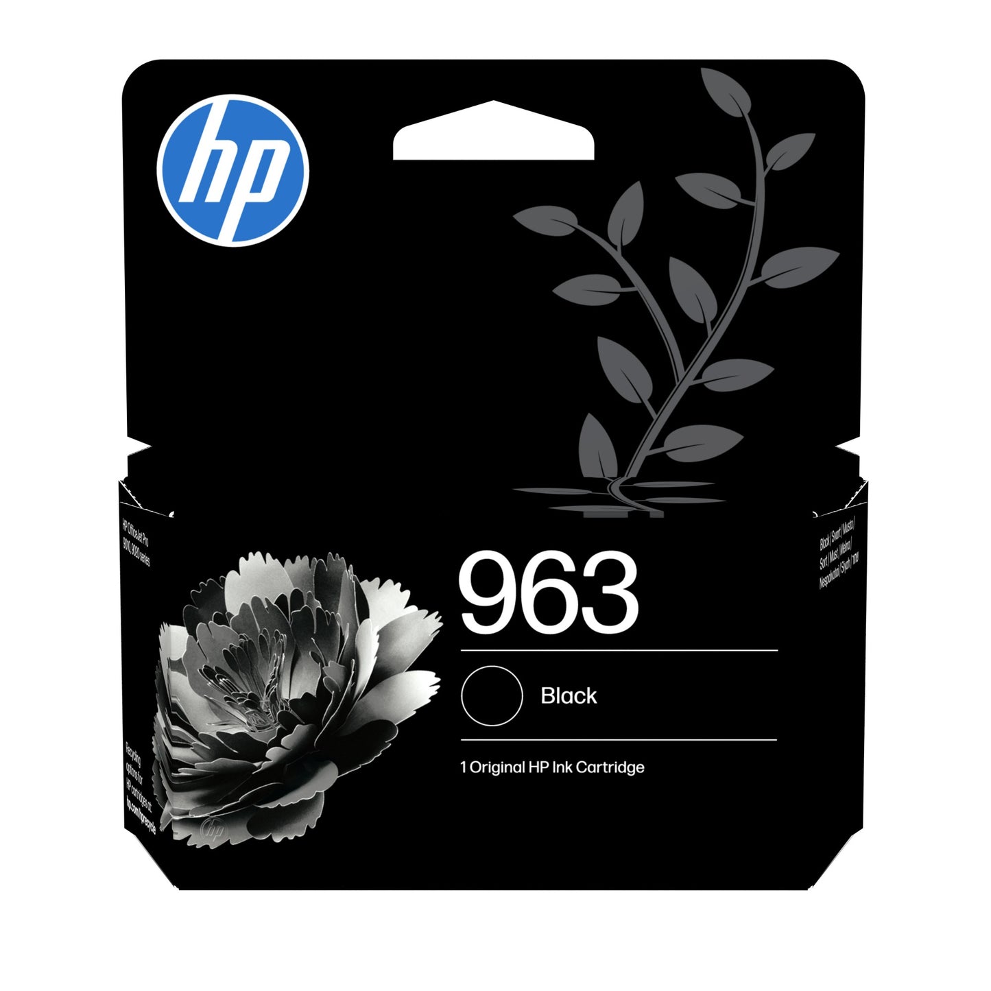 HP 3JA26AE/963 Black Ink Cartridge (1K pages)