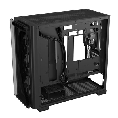 ASUS A23 PLUS TG ARGB BLACK Micro Tower PC Case