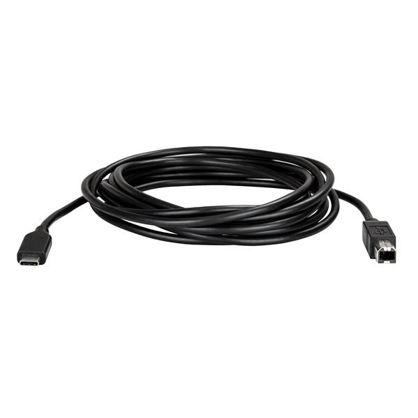StarTech.com 10ft (3m) USB-B to USB-C Cable, Data Cord, USB 2.0, USB-C Data Transfer