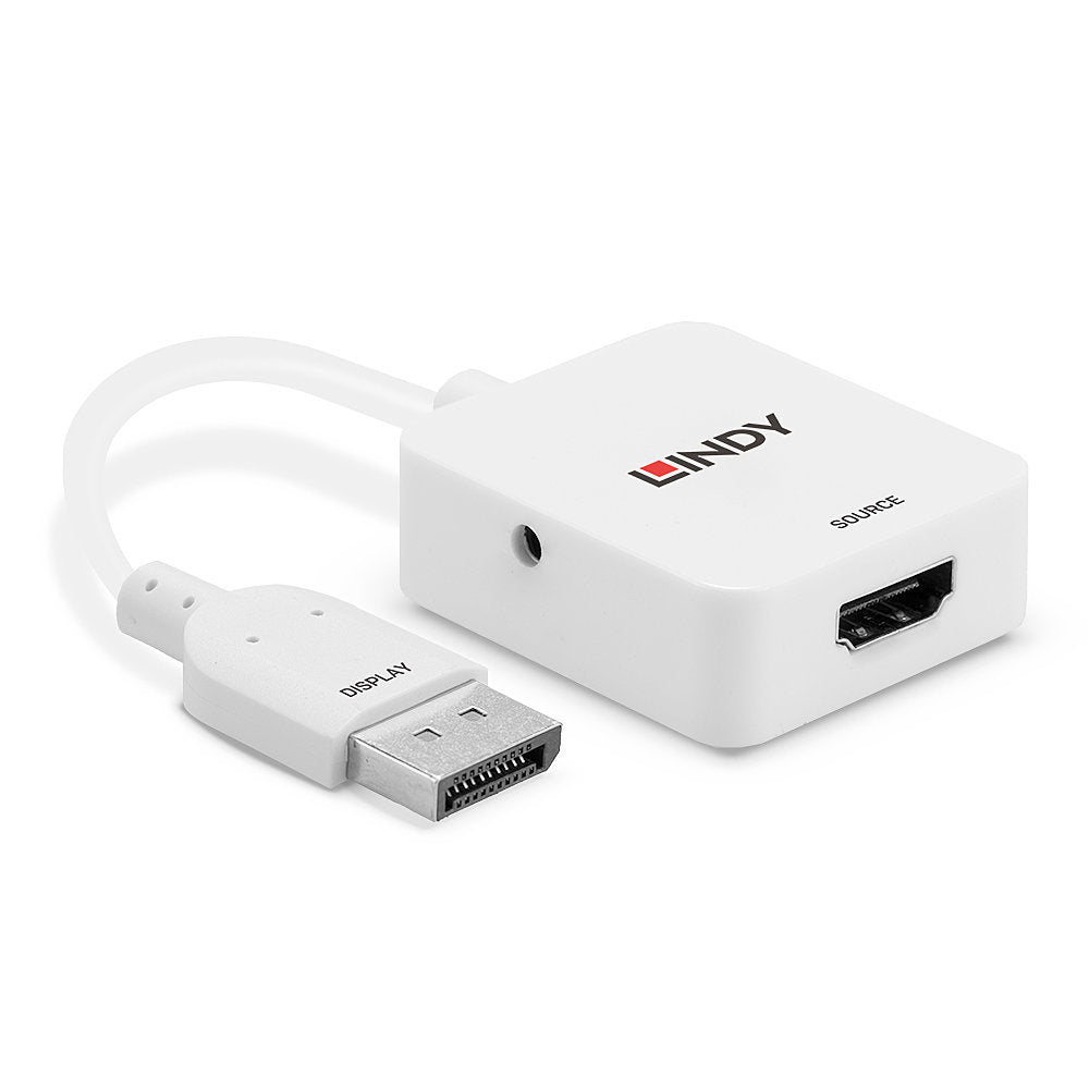 Lindy HDMI 18G to DisplayPort 1.2 Converter Cable