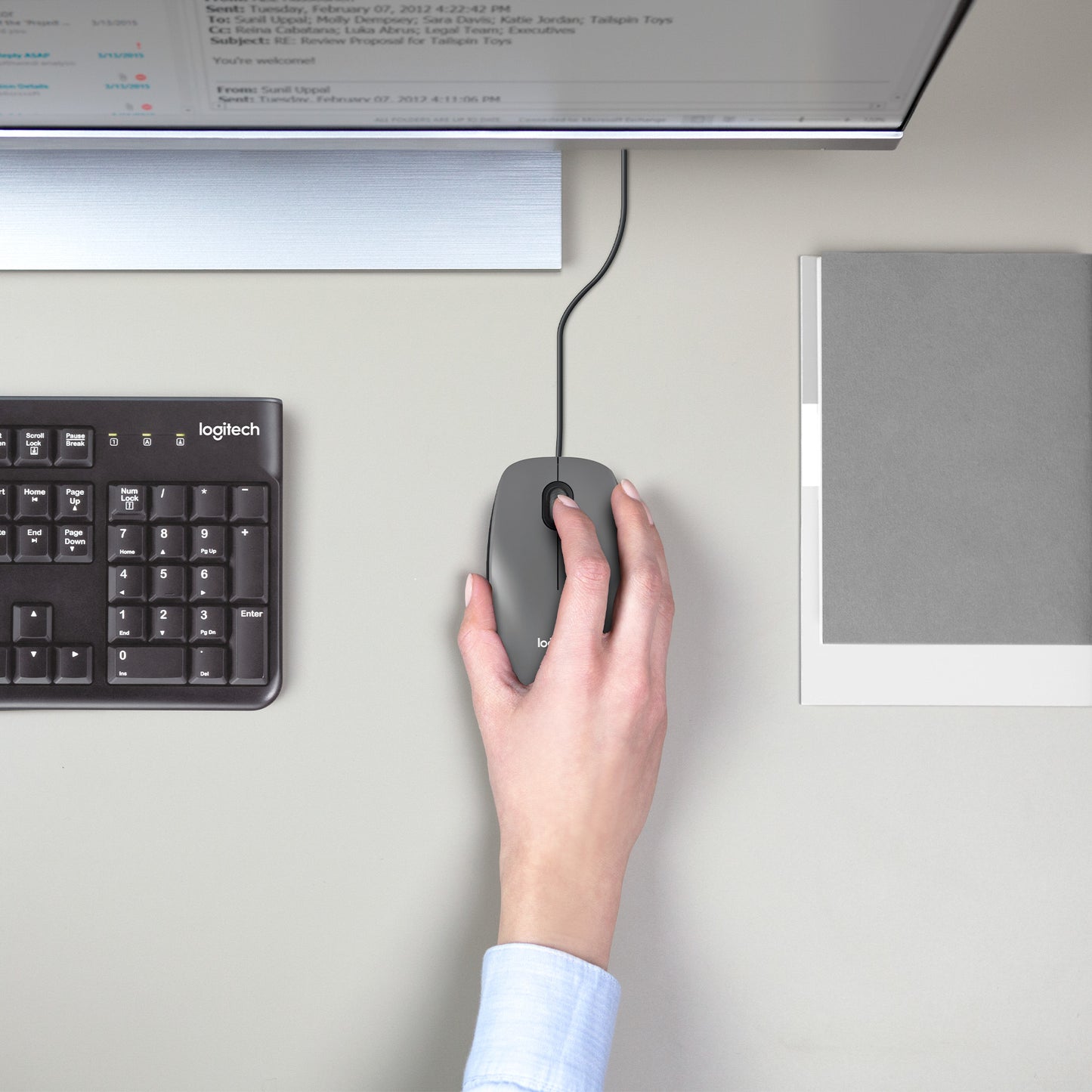 Logitech M100 Wired Mouse