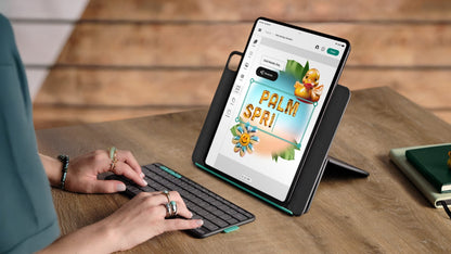 Logitech Flip Folio Graphite Wireless Keyboard