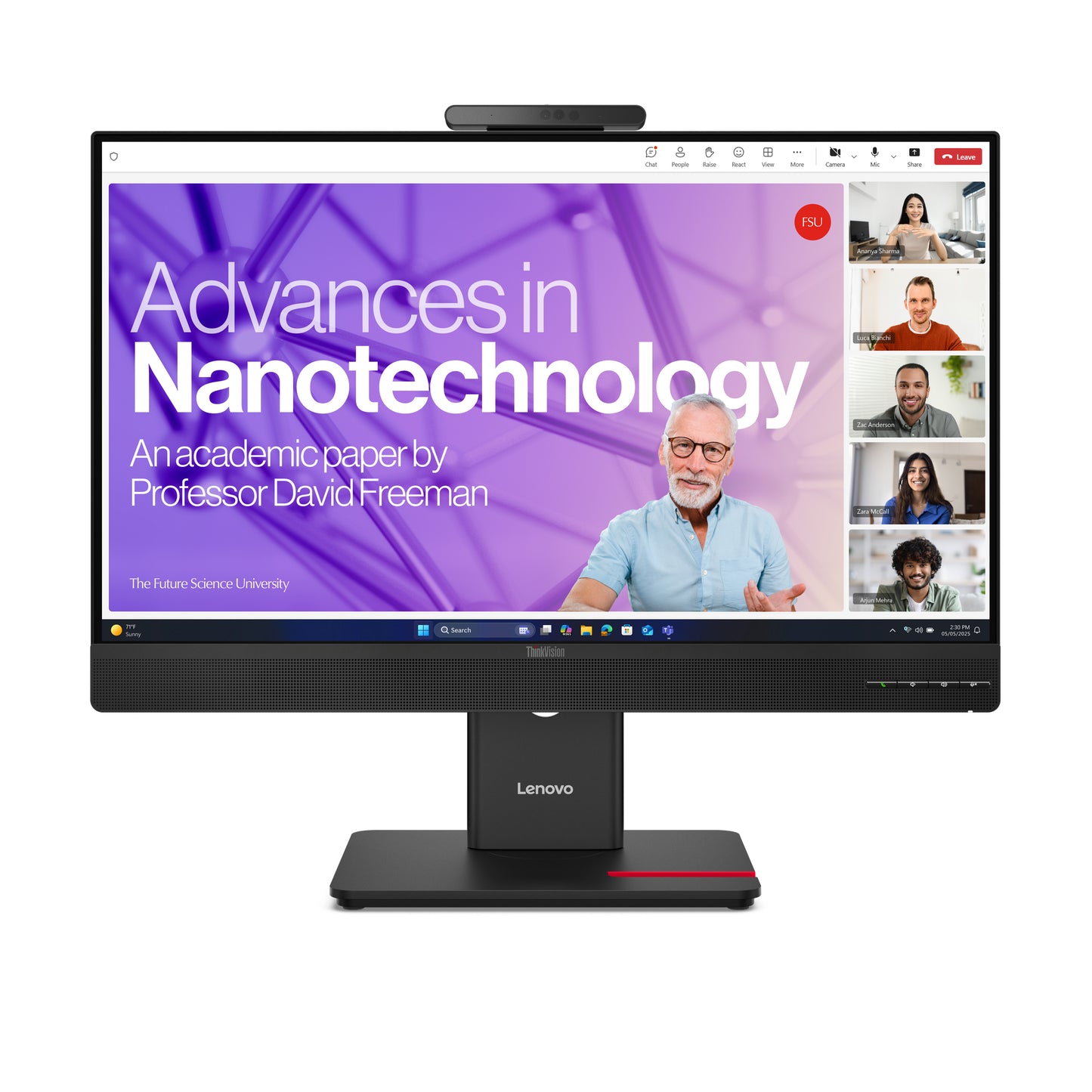 Lenovo ThinkVision T27QD-4v 27" QHD IPS 120Hz Monitor