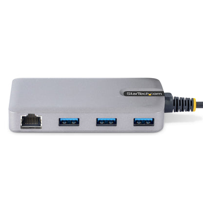 StarTech.com 3-Port Hub Ethernet USB-C Docking Station
