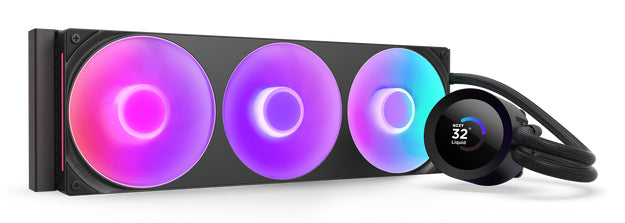NZXT Kraken Plus 360 RGB Processor All-in-one liquid cooler Black 1 pc(s) Cooling