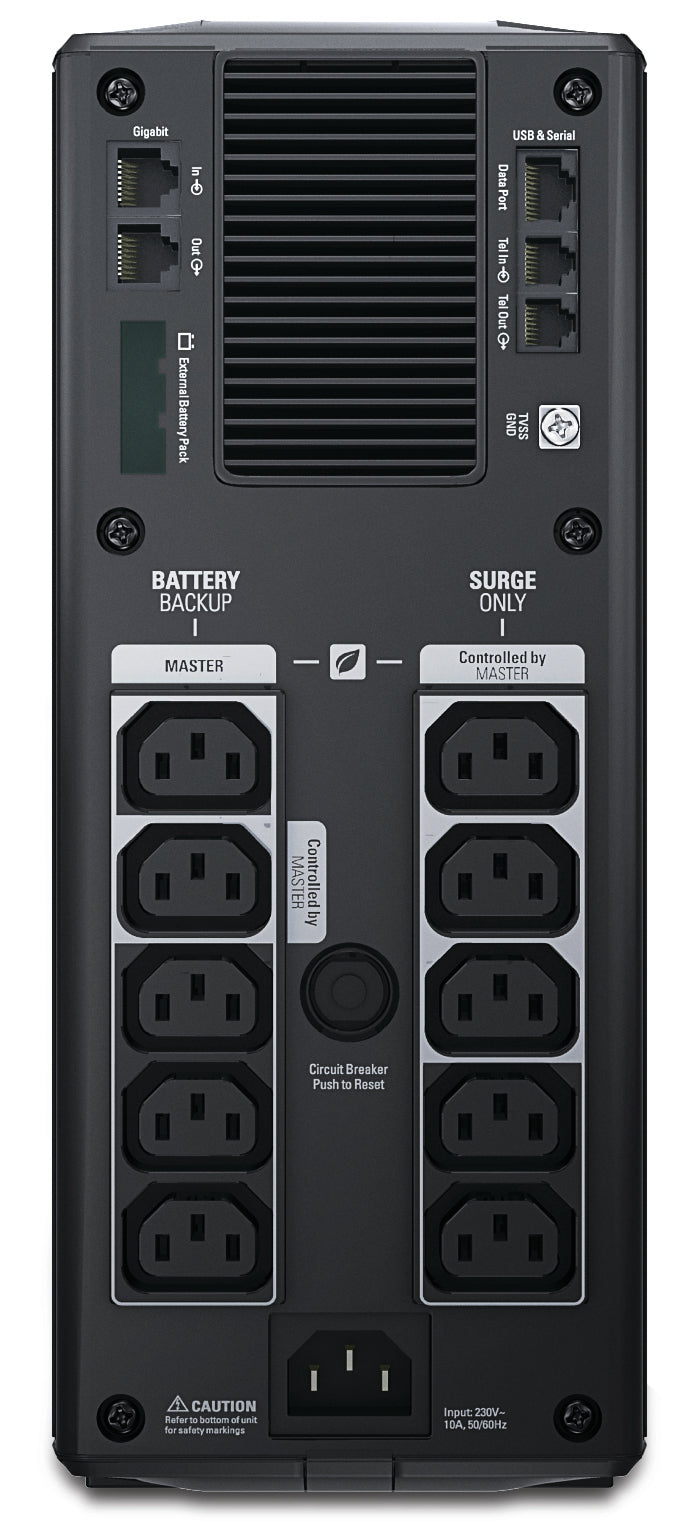 APC Back-UPS Pro 1500VA 865W Line-Interactive UPS