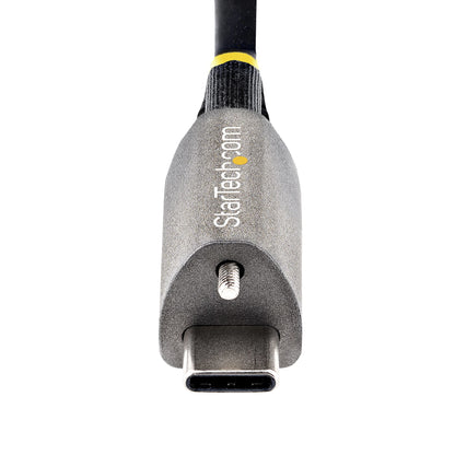 StarTech.com 3ft (1m) USB-C Cable, Top Screw Locking, USB 10Gbps, 100W (5A) Power
