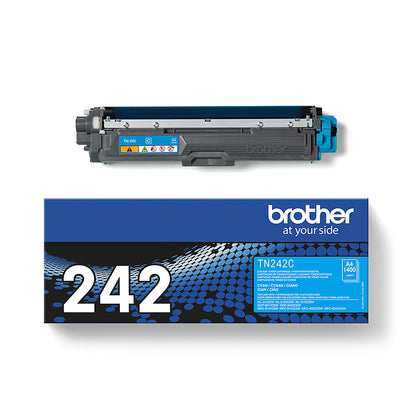 Brother TN-242C Cyan Toner Cartridge (1.4K pages, Brother HL-3142)