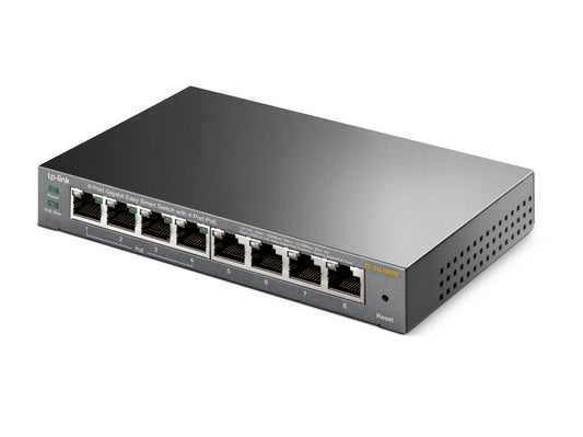 TP-LINK 8-Port Gigabit Easy Smart Switch with 4-Port PoE