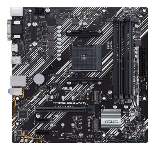 ASUS PRIME B550M-K AMD B550 Socket AM4 micro ATX Motherboard
