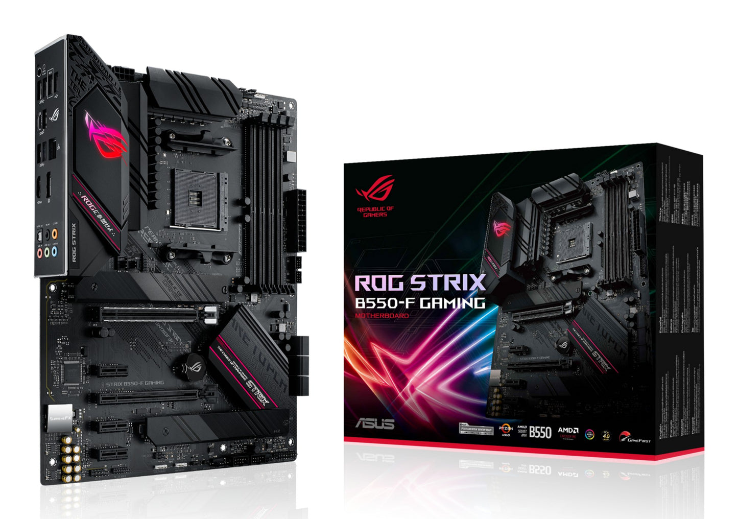 ASUS ROG STRIX B550-F GAMING AMD B550 Socket AM4 ATX Motherboard